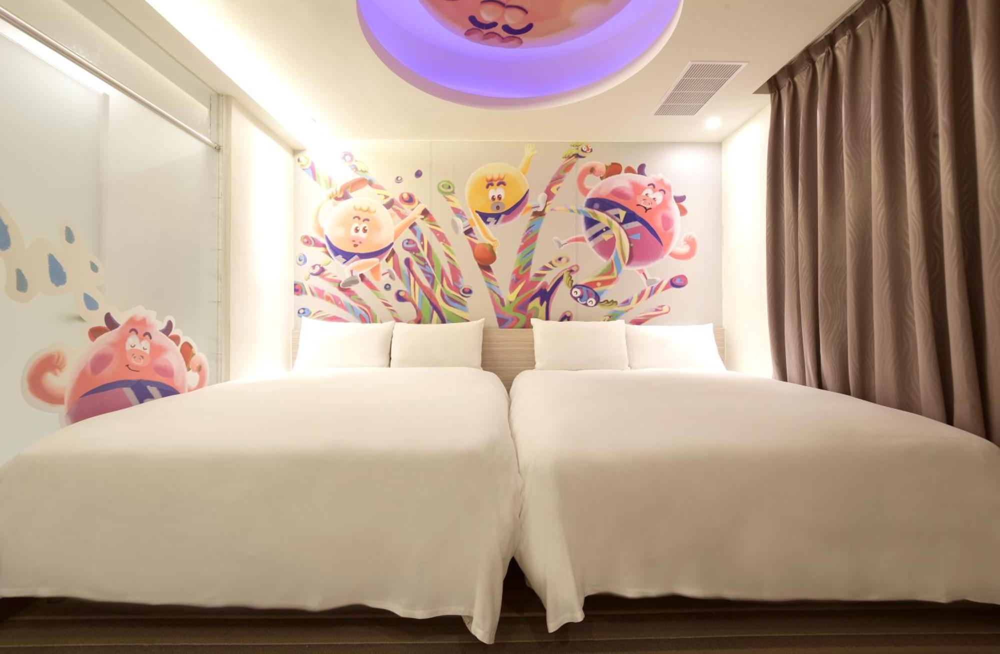 Whoops Hotel Taichung Ruang foto